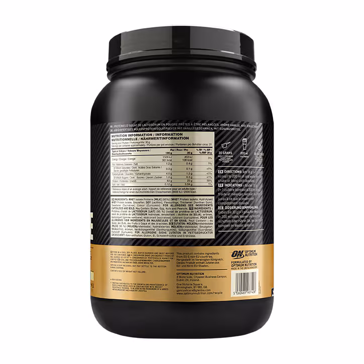 Gold Standard 100% Isolate - Image 2